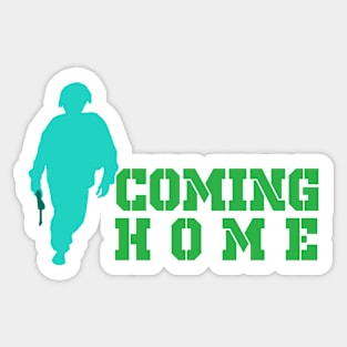 Coming Home Sticker